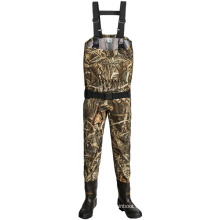 Camo Atmungsfreie Waders Jagd Brust Wader Anzug Isolierter Bootfuß für Männer